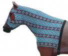 Rugged Ride Lycra Mane Tamer With Zipper Closure- Blue Southwest
