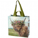 Floral Highland Eco-friendly Reusable Market Tote - Large