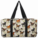 NGIL Wild Horse Canvas Utility Bag