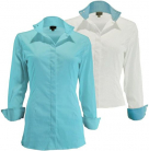 WOW Ladies Wrap Collar Show Shirt