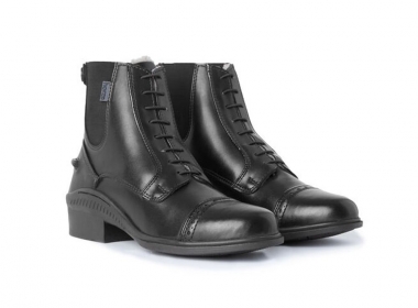 Horze Kilkenny Lux Women's Winter Jodhpur Boots with Brogue Detail