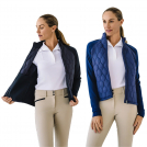 Ovation Ladies Quilted Puffer Full Zip Jacket<br>