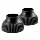 Shires Pull On Ribbed Rubber Bell Boot