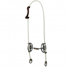 Professional's Choice One Ear Rope Gag - Dog Bone Bit