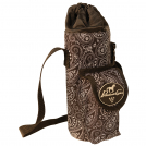 Professional's Choice Water Bottle Pouch - Paisley Black