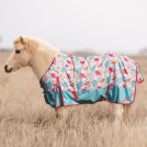 Professionals Choice 1200D Mini/Pony Rain Sheet - Flowers and Showers