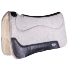 Professionals Choice Precision Relief Barrel Saddle Pad with Fleece Bottom - 29 x 30