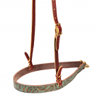 Professional's Choice Double Ply Copper Emerald Noseband