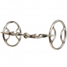 Professional's Choice Equisential Fixed O Ring Slow Twist Snaffle