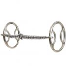 Professional Choice Equisential Fixed O-Ring Twisted Wire Snaffle Bit