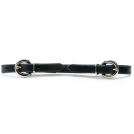 Professional's Choice Curb Strap Black Two Buckle