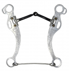 Partrade Pro-lite Bit with Sweet Iron Mouth And Copper Inlay - 5 Inch