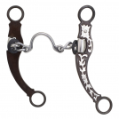 Partrade Long Shank Texas Vine Ported Chain Bit - 5 1/4 in mouth