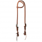 Weaver ProTack® Sliding Ear Headstall with Designer Hardware - Copper Flower