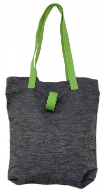 Denim Roll-Up Bag With Colored Straps: Chicks Discount Saddlery