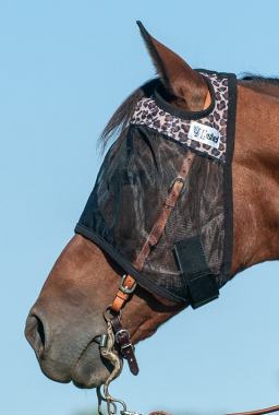 Cashel Standard Quiet Ride Fly Mask With Ears For Horses – Trail Riding – Various Sizes