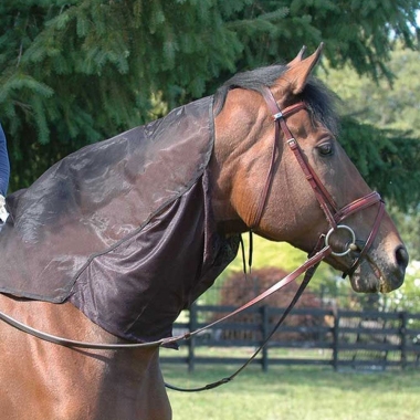 thumbnail image 2 of Cashel Quiet Ride Horse Fly Mask - Long Nose & Ear Protection For Trail Riding 2 of 4
