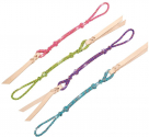 Glitter Confetti Pattern Braided Quirt