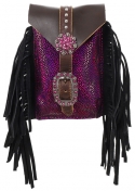 Showman Fuchsia Sunset Rear Cinch Bag