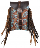 Showman Feathered Horizon Rear Cinch Bag