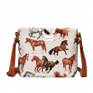 Running Horse Cross Body Bag Purse Handbag