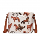 Running Horse Cross Body Bag Purse Handbag