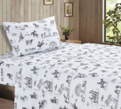 De Leon Collections Ranch Living 4 Piece Sheet Set - Queen
