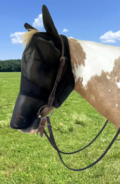 Rugged Ride Long Nose Riding Fly Mask With Ears: Chicks Discount Saddlery
