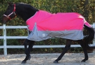 Rugged Ride 1200 Denier Midweight Waterproof Turnout Blanket - with Grey Skirt - 200 gram Fill