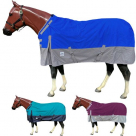 Rugged Ride 2000 Denier Waterproof Adjustable Standard Neck Turnout Blanket - 200gr Fill