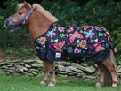 Rugged Ride Butterflies 1200 Denier Heavyweight Turnout Blanket - 300 Grams Fill