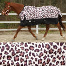 Rugged Ride Leopard 1200 Denier Midweight Waterproof Turnout Blanket - 200 gram Fill