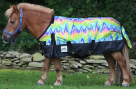 Rugged Ride Mini/Foal/Pony Rainbow Splash 1200 Denier Turnout Sheet