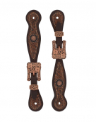 Western Floral Ladies' Spur Straps