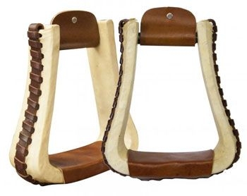 New1 Showman ®  Cheetah print stirrups. main image 0