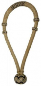 Showman Rawhide Braid Bosal with Black Accents