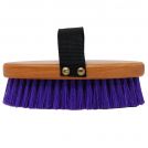 Old West Brands Wooden Oval Grooming Brush with Nylon Web Handle