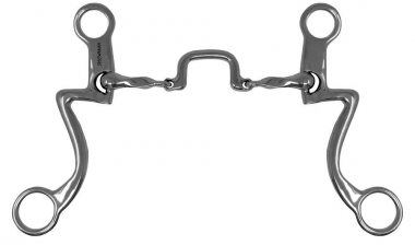 Showman Western Seven Shank Bit A Porta Cattedrale: Massimo Controllo Per Cavalli Esperti