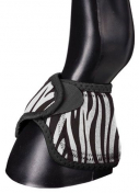Tough-1 Extreme No-Turn Zebra Print Bell Boot