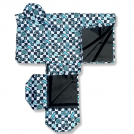 Saddle Cover - Turquoise Glass