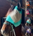 Rugged Ride Two Tone Soft Mesh Fly Mask With Forelock Hole