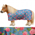 Rugged Ride Roses Fly Sheet with Leg Straps - Mini/Pony