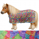 Rugged Ride Gummy Bear Collage Fly Sheet with Leg Straps - Mini/Pony