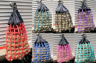 Extra Large Easy Fill Slow Feed Hay Bag With Drawstring Top: Chicks ...