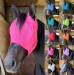 Rugged Ride Bright & Bold Rip Resistant Velcro Mesh Fly Mask - Forelock Hole - No Ears