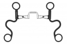 Showman Professional Series - Short Shank Low Port Chain Mouth Bit