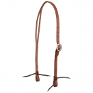 Showman Classic Argentina Cow Leather Split Ear Headstall