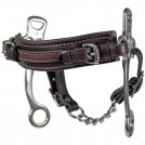 Stealth Hackamore with Curb Chain