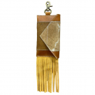 Showman Golden Plains Cowhide Clip Phone Pouch
