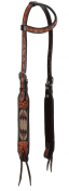 Showman Desert Loom One Ear Headstall